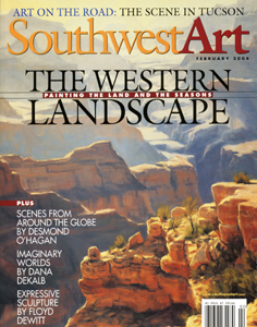 Southwest Art Magazine Feb 2004